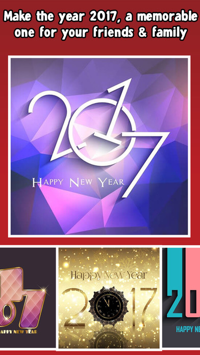 New Year Cards 2017 screenshot 2