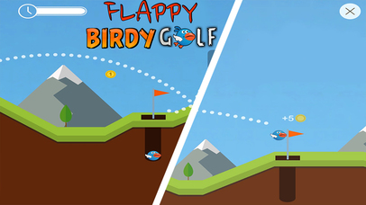 Flappy Birdy Golf - Free Mini Golf Flappy Games screenshot 3