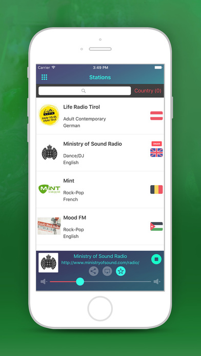 Play Radio Premium World. 30,000+ stations screenshot 2