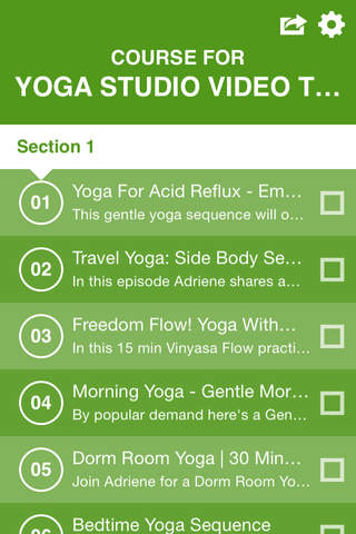 Yoga Studio Video Training Course screenshot 3