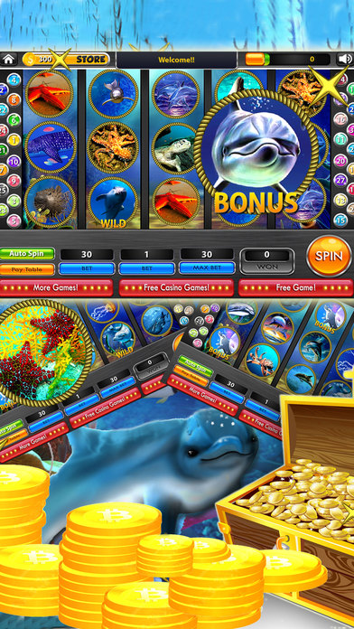 Dolphin Slots – Win big with Fish Slot Machines screenshot 3
