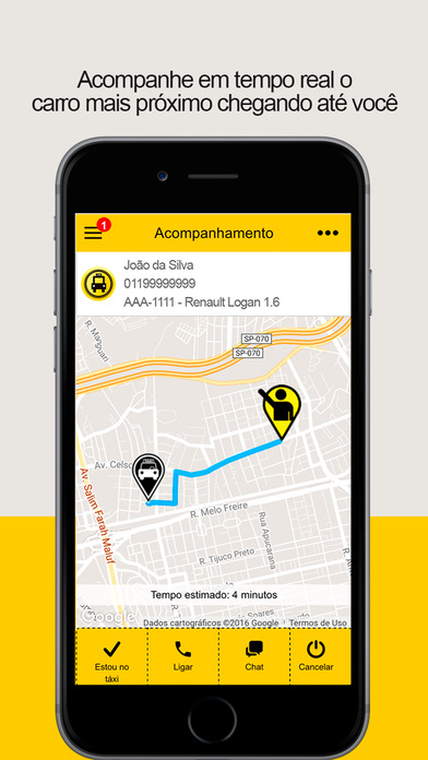 Cooperativa de Taxistas de Piracicaba screenshot 4