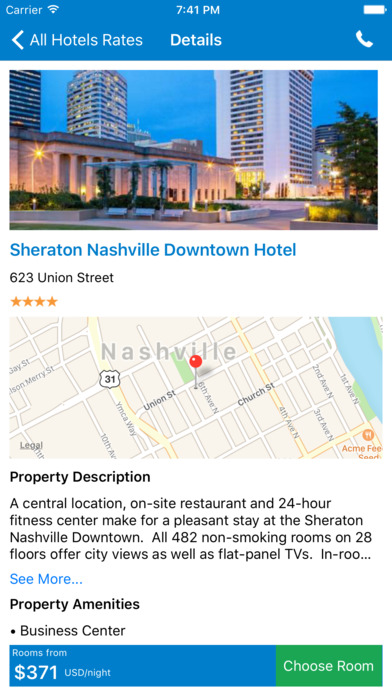 i4nashville - Nashville Hotels & Yellow Pages screenshot 2