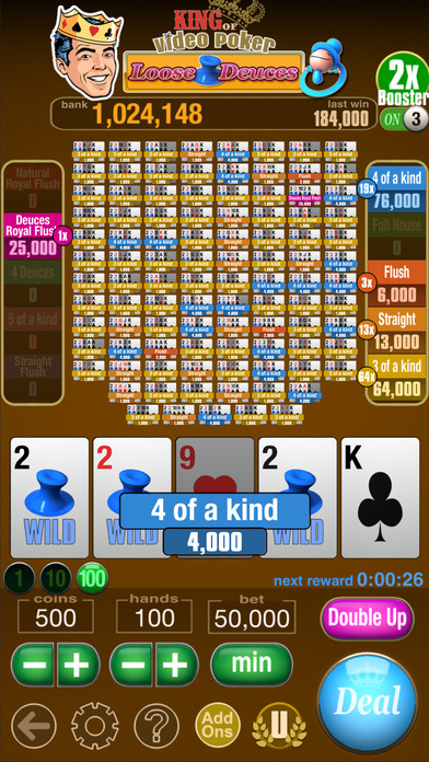 King Of Video Poker Multi Hand screenshot 4