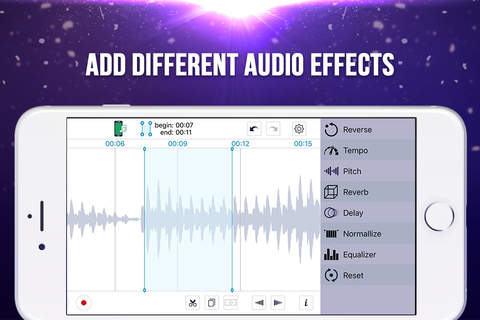 Audio Editor 2 - Easy Record & Edit screenshot 3