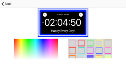 Digital Clock With LED Light Widget screenshot 4