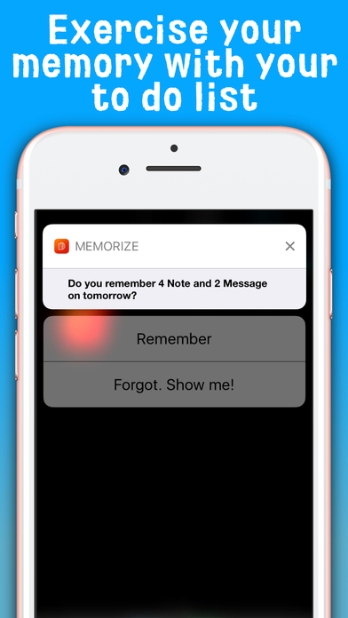 Memorize - Memory improvement screenshot 2