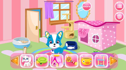 布置宠物房间-宝宝装扮城堡萌宠女生游戏 screenshot 3