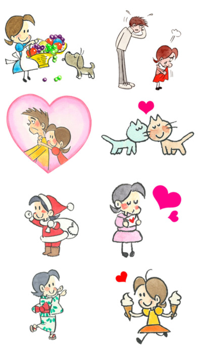 Love Everyday > Stickers Pack! screenshot 3