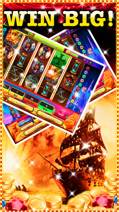 Pirates SLOTS: Free Casino Slot HD screenshot 4