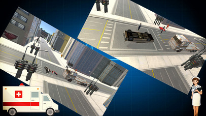 3D ambulance sims - 市医救护人员 screenshot 3