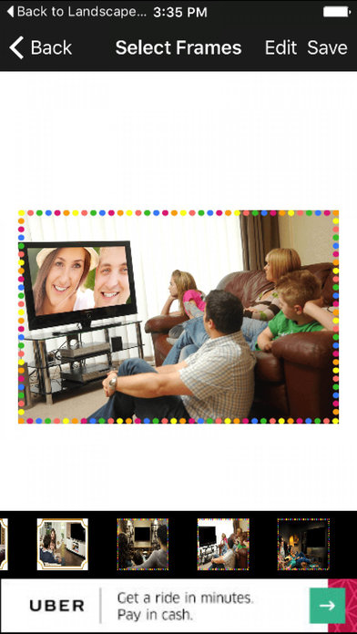 LCD LED TV Photo Frames Latest 3D Free Online Edit screenshot 4