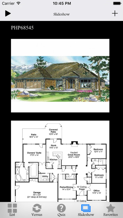 Prairie Style - House Plans screenshot 4