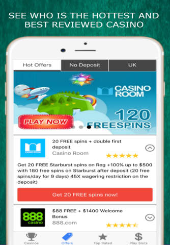 Online Mobile Casino - Free Offers screenshot 2