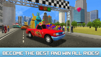 Thanksgiving Festival Car Racing 3D screenshot 4