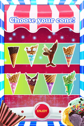 An ICE CREAM shop game HD.Taste the flavours! screenshot 3
