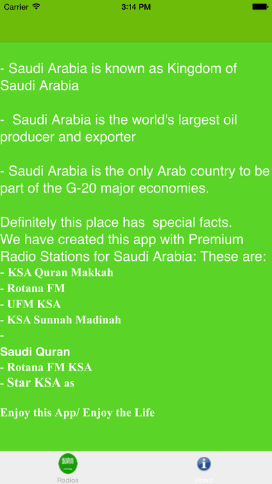 Saudi Arabia Radios screenshot 3