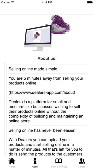 Dealers. Start selling online in 5 minutes. screenshot 4