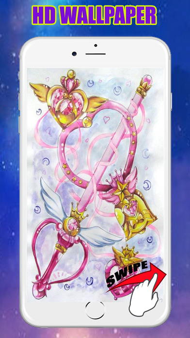 Pretty Princess HD Wallpaper for Sailor Moon Free screenshot 2