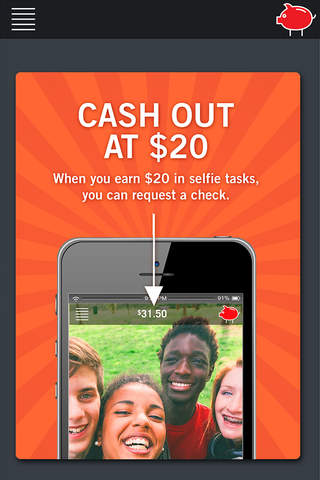 Pay Your Selfie: take selfie, get paid! screenshot 4