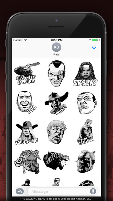 The Walking Dead ™ Stickers screenshot 3