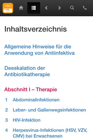 Antiinfektiva-Leitfaden screenshot 2