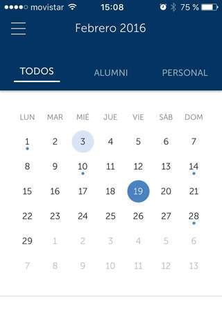 Comillas Alumni screenshot 2