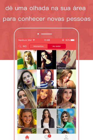 Bate-papo com paixão – Chat, Namoro, Encontros e Relacionamento screenshot 4