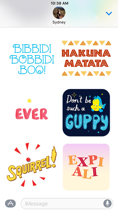 Disney Stickers: Quotes screenshot 4