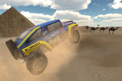Off-Road Jeep Desert Adventure Simulator Free screenshot 2