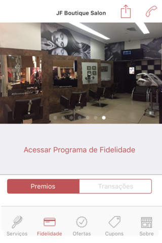 JF Boutique Salon - seu salão no Città America, Barra da Tijuca. screenshot 2