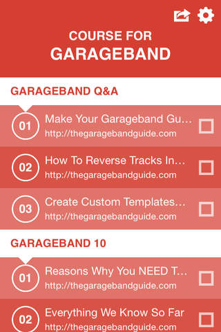 Course for GarageBand screenshot 2