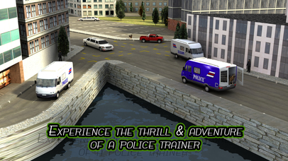 Police dog transporter truck – Trucker simulator screenshot 2