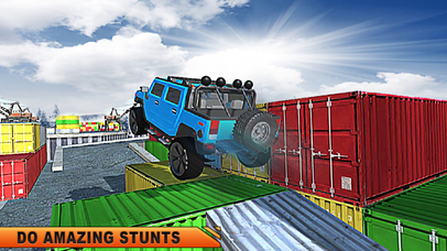 Real 3D Jeep Race: Drift Zone Free screenshot 4
