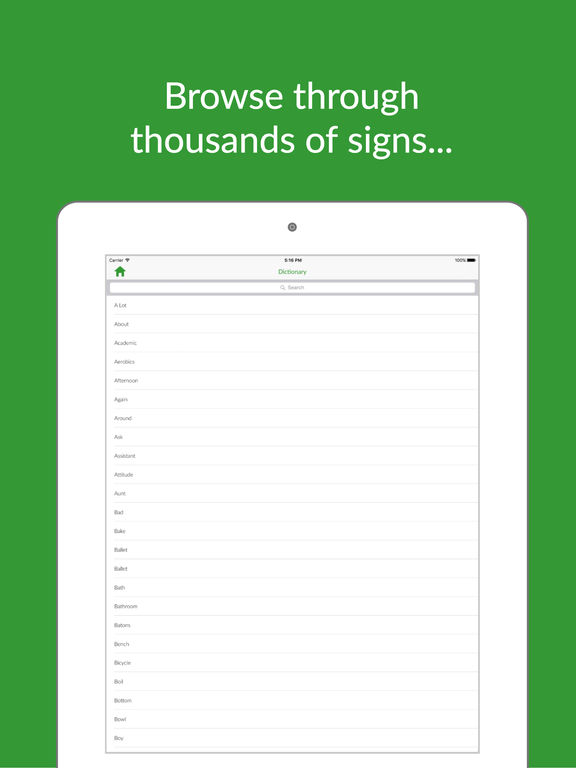 SignSchool Learn American Sign Language for Free screenshot