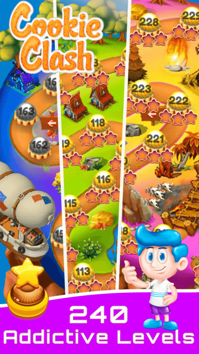 Cookie Clash - Match 3 Puzzle screenshot 2