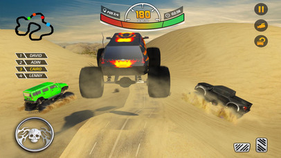 Monster Truck Dirt Racing: Xtreme Offroad Legends screenshot 2
