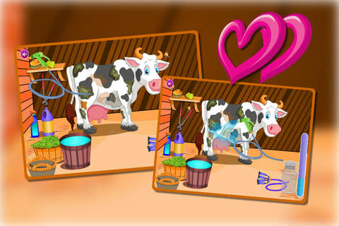 Holstein Cow Care - Pets Salon Game screenshot 3