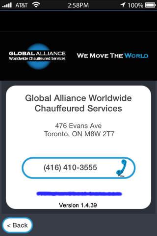 Global Alliance Limousine screenshot 3