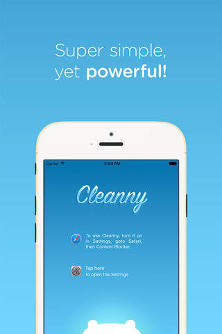 Cleanny - Your Safari Companion, ad-free, lightning-fast and simple adblocker! screenshot 2