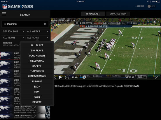 nfl game pass blackout