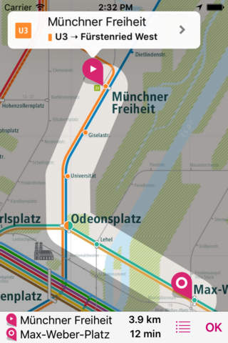 Munich Rail Map Lite screenshot 3
