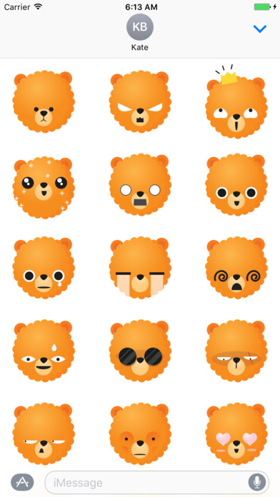 Sticker Me: Poodle Faces screenshot 2