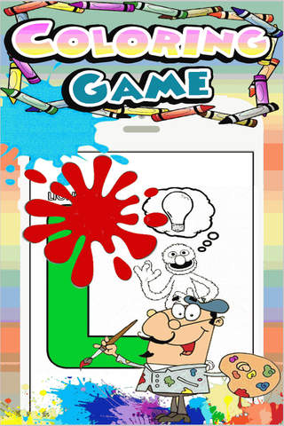 Coloring Games abc Version screenshot 2
