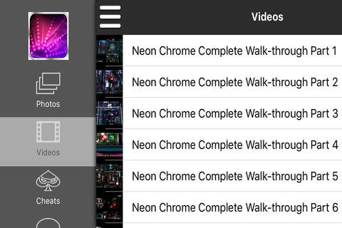 Pro Game - Neon Chrome Version screenshot 4