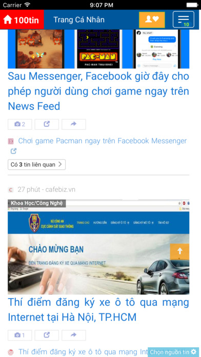 100tin Vietnam screenshot 4