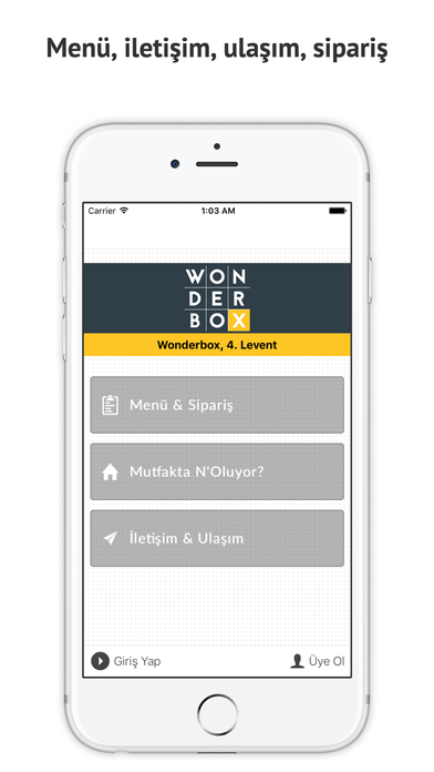 Wonderbox - Creative Cuisine Smart Delivery screenshot 2