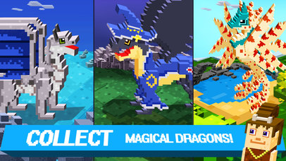 Dragon Pixel Craft - Battle & City builder games screenshot 3