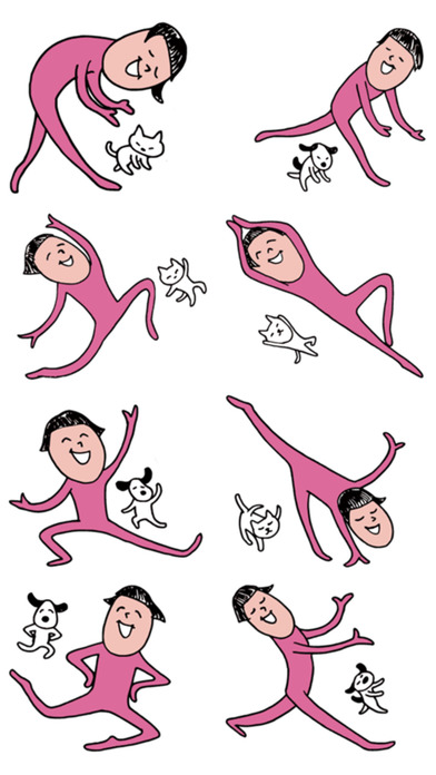 Dancer and Dog - Stickers Pack! screenshot 3
