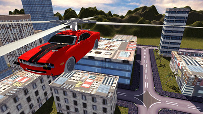 Flying car simulator 2017: Real Driving Air Show screenshot 3